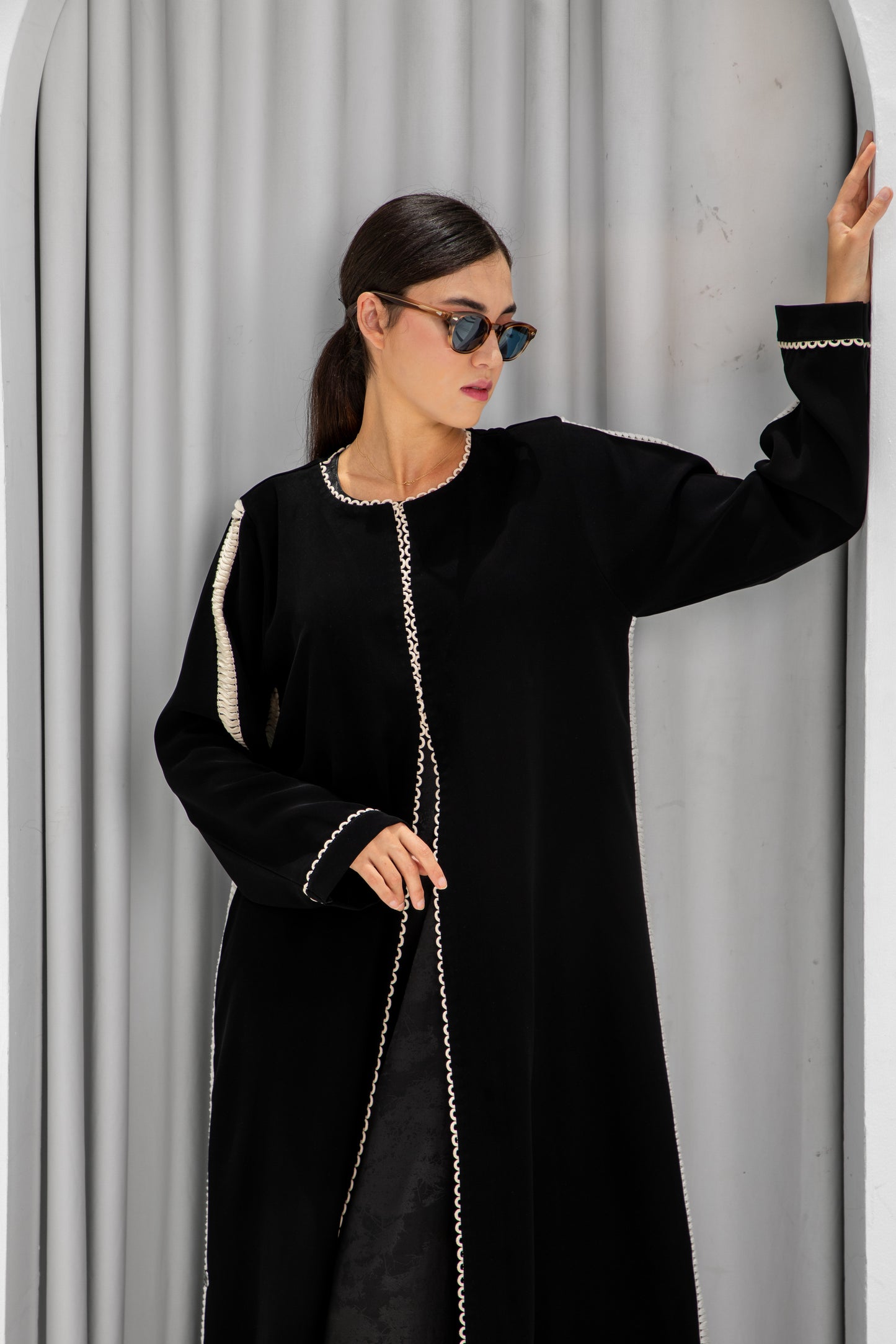 Prestige Black Abaya