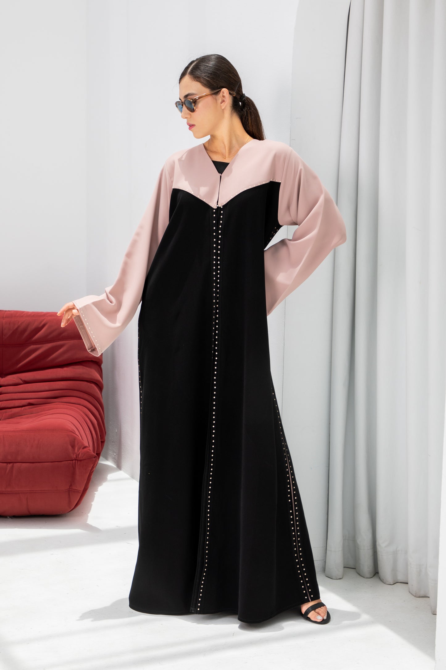 Black Rose Abaya