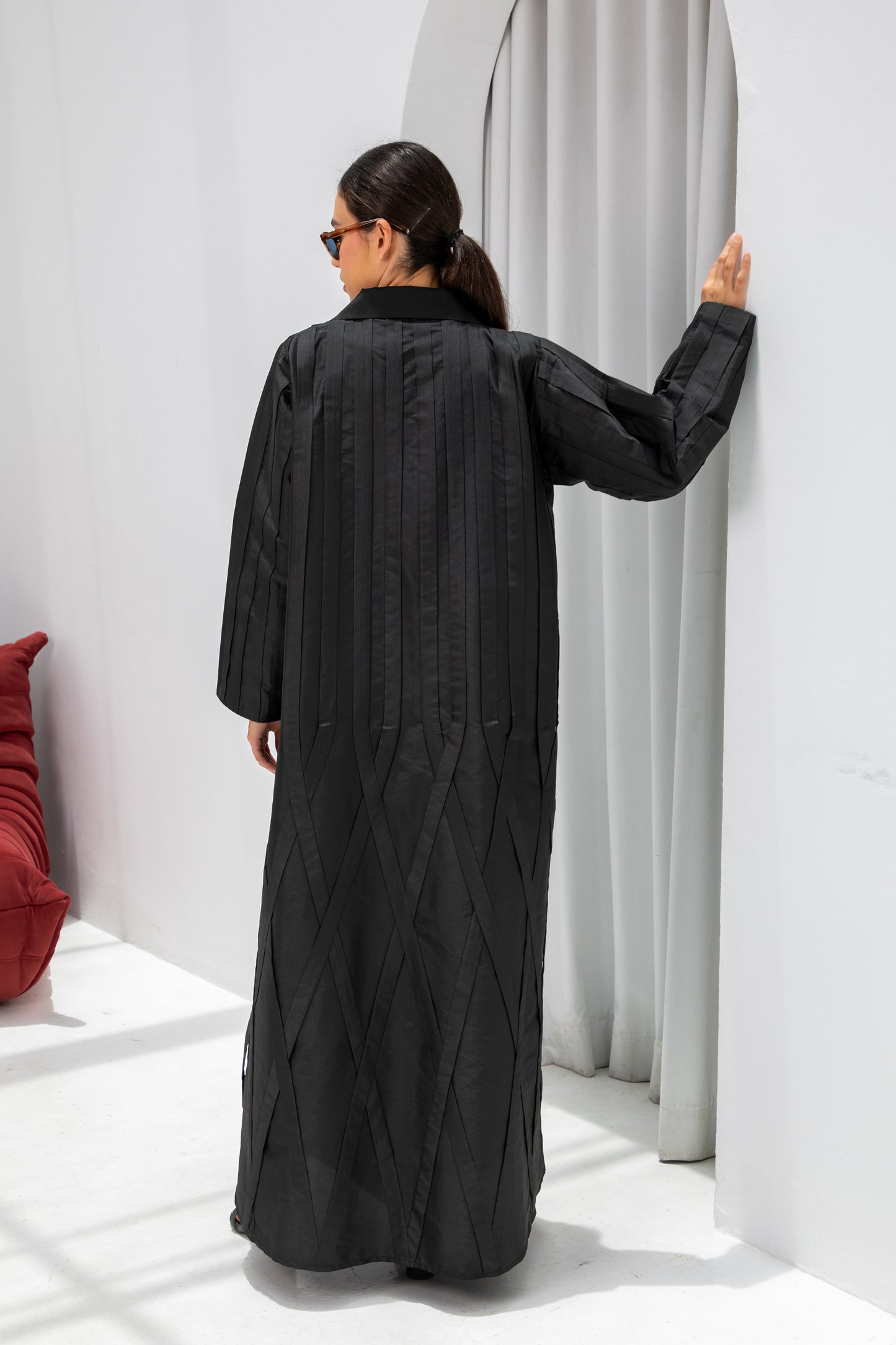 Black Aura Abaya