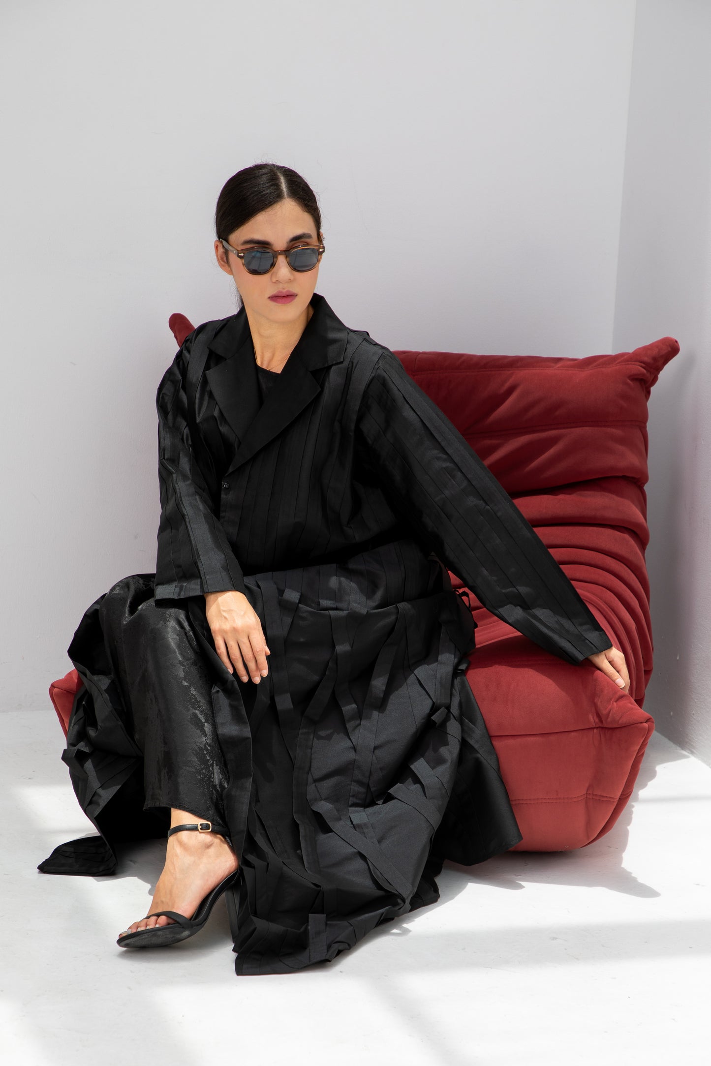 Black Aura Abaya