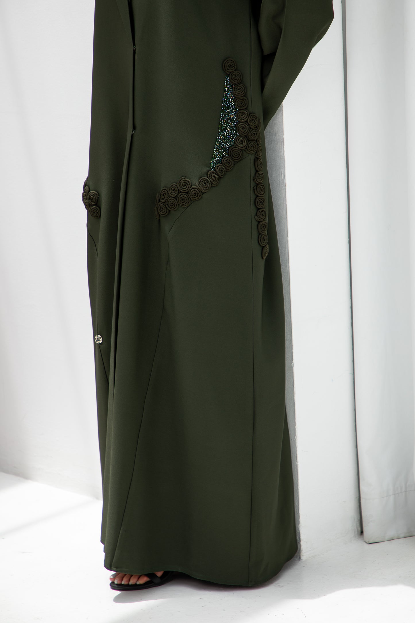 Olive Noir Abaya