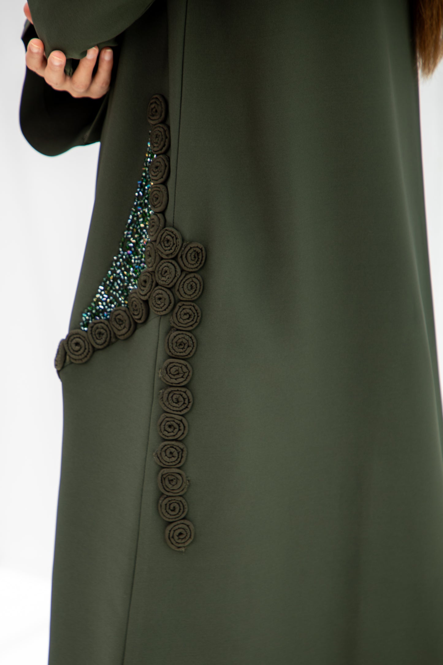 Olive Noir Abaya