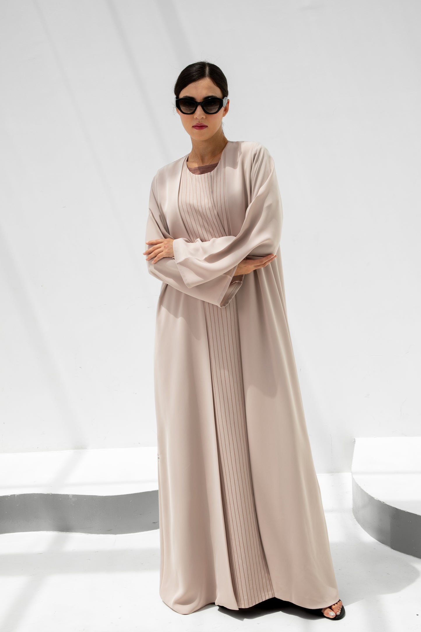 The Linear Flow Abaya