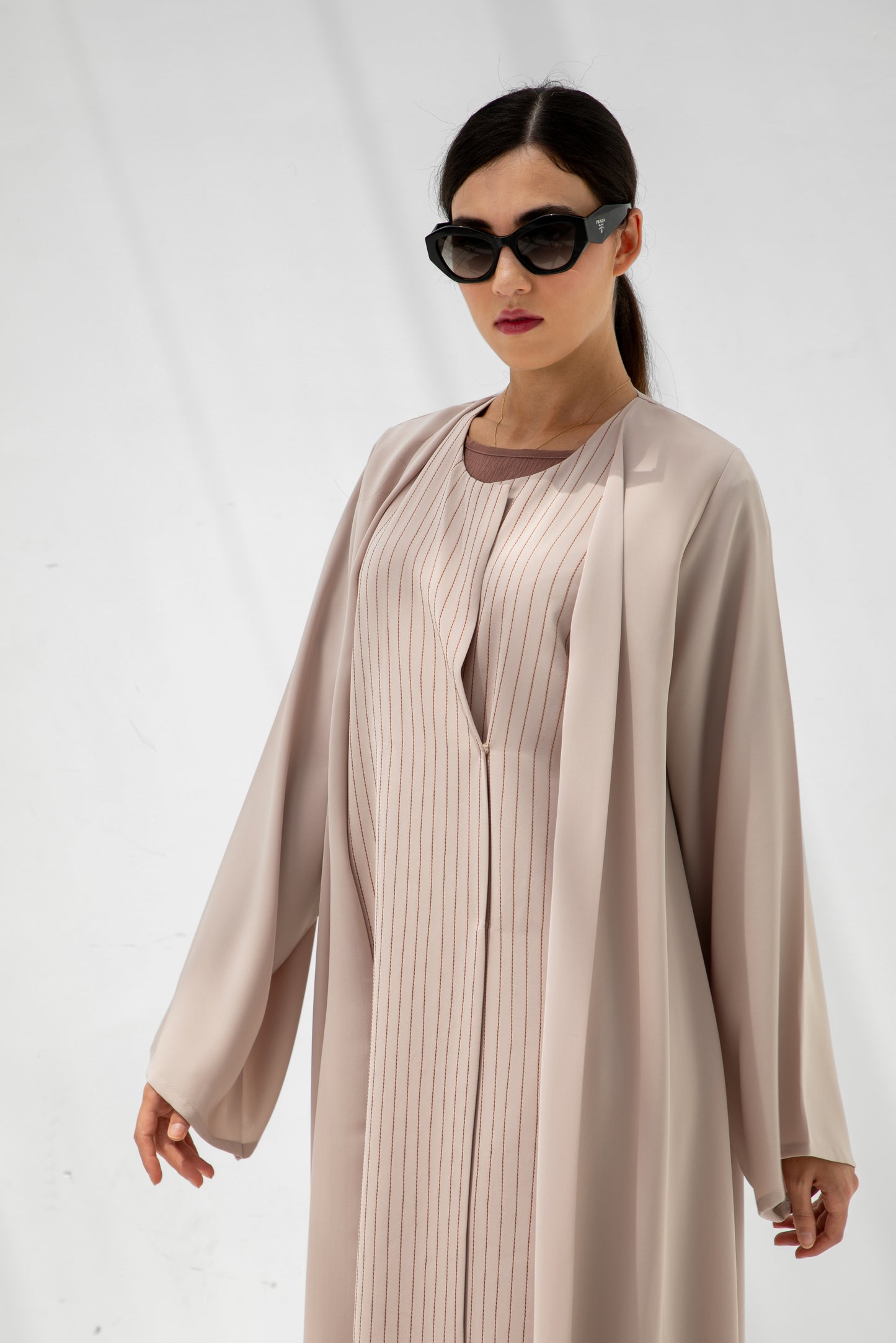 The Linear Flow Abaya
