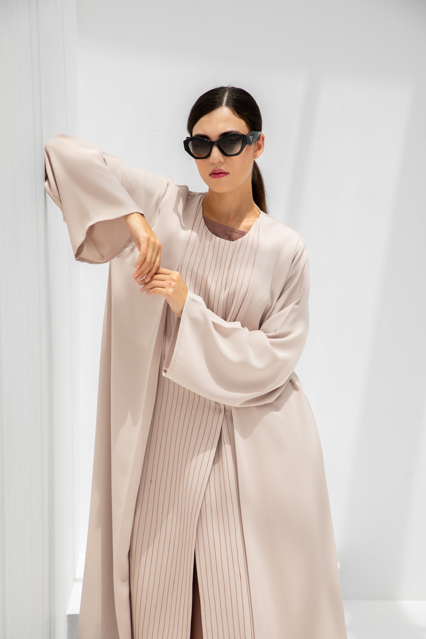 The Linear Flow Abaya