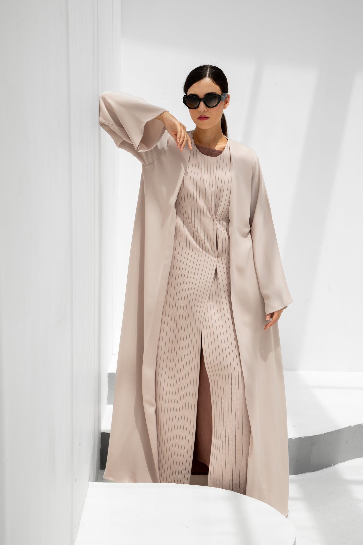 The Linear Flow Abaya