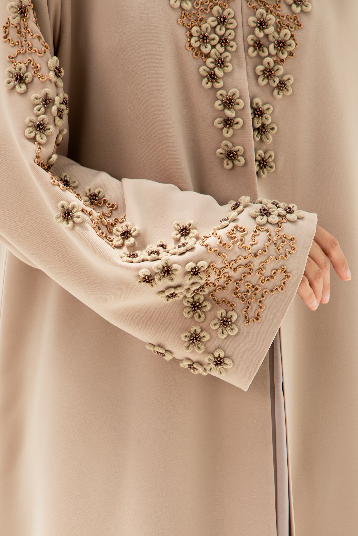 Eloria Beige Abaya