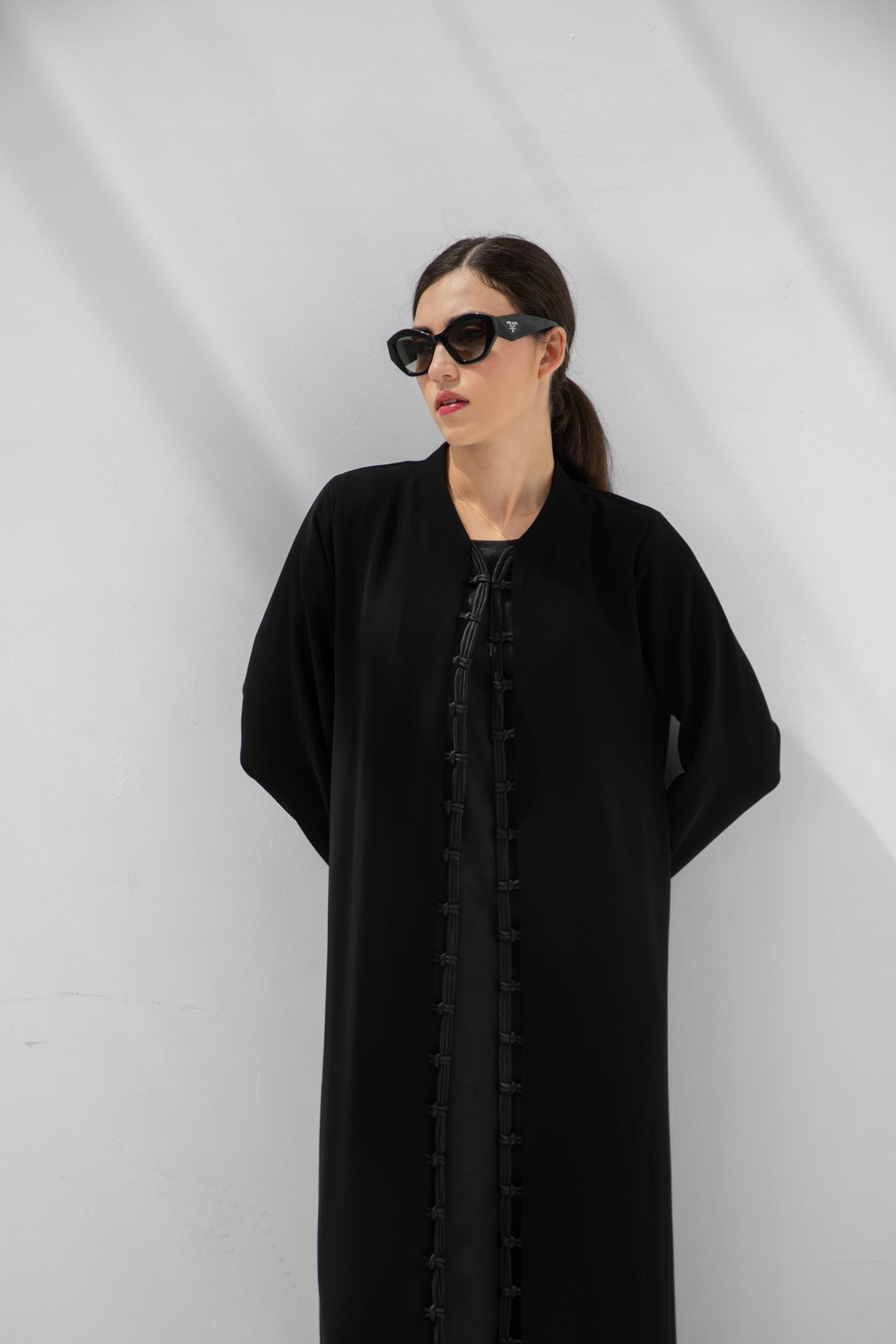 Black Loop Abaya