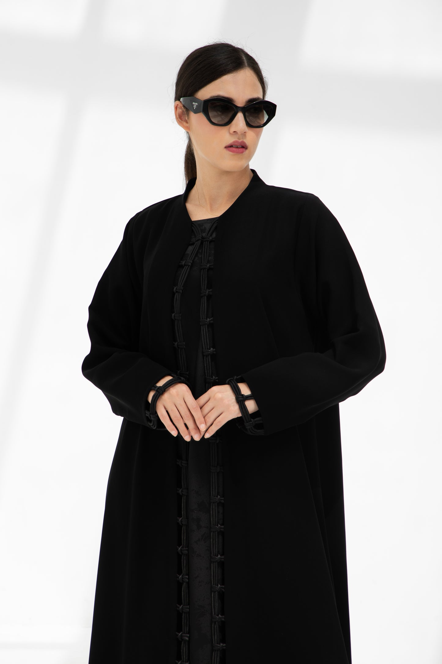 Black Loop Abaya