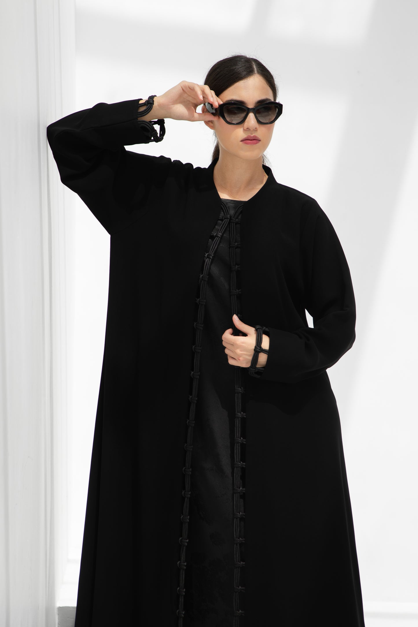 Black Loop Abaya