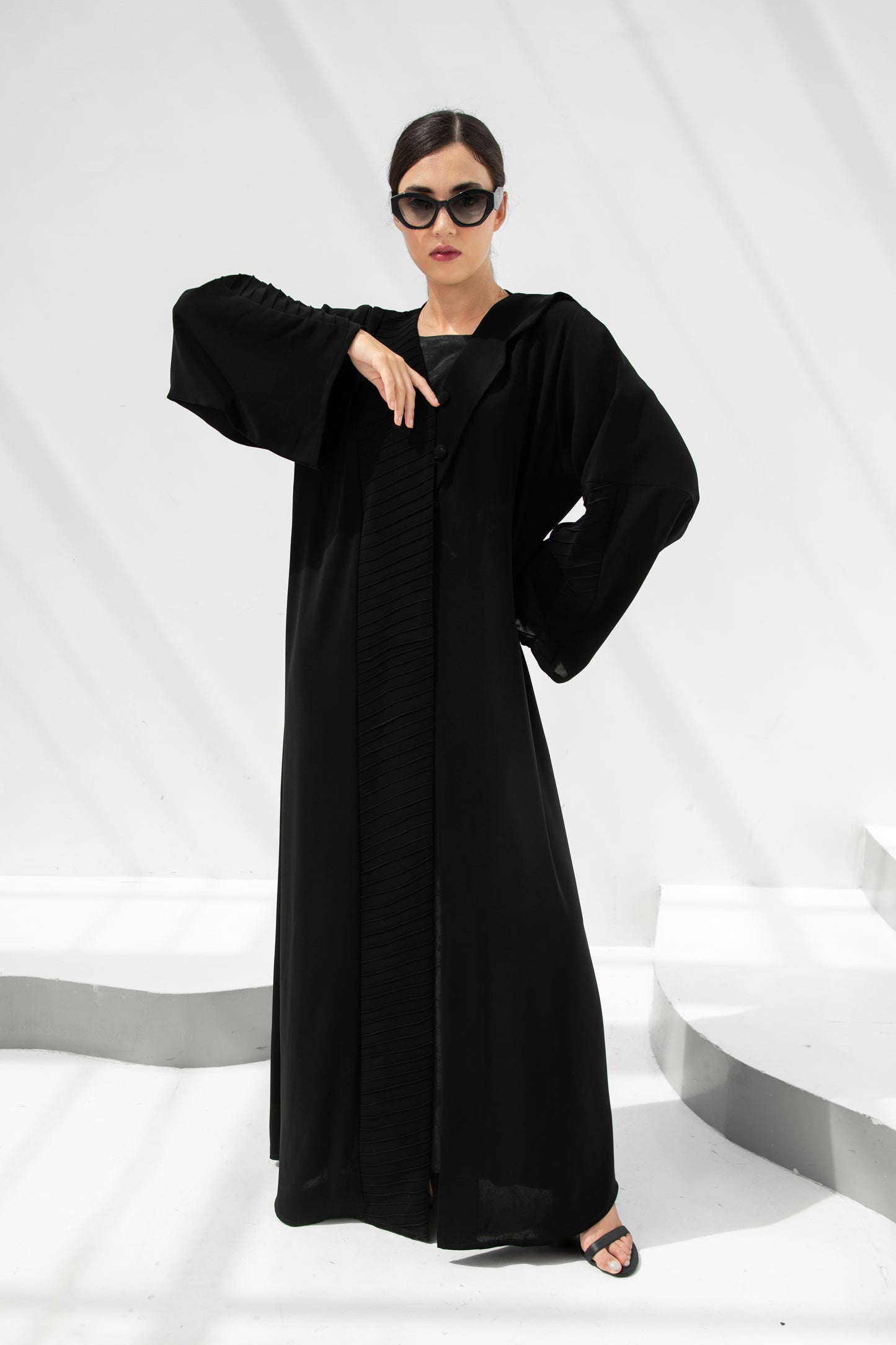 The Ridge Panel Abaya