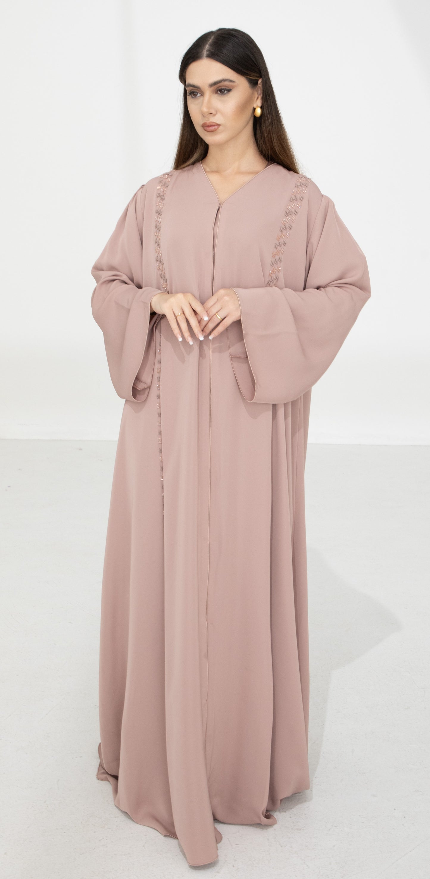 Blush Pink Abaya