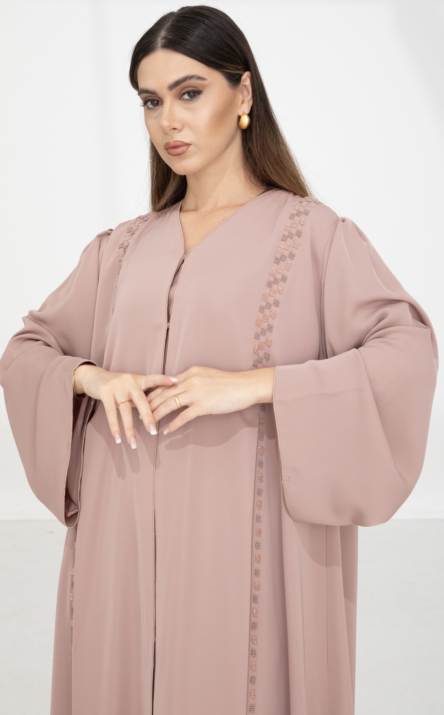 Blush Pink Abaya