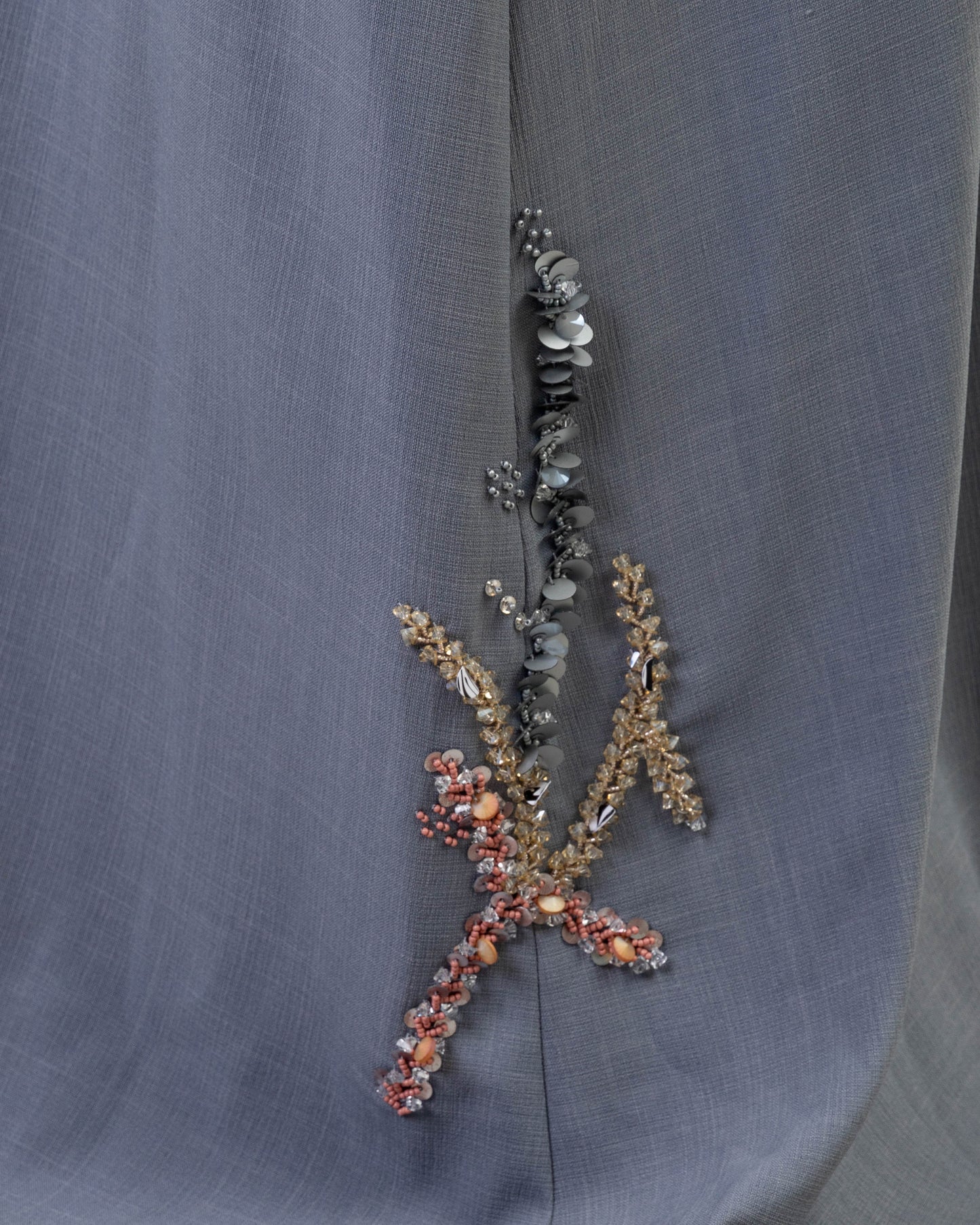 Beaded Bloom Abaya