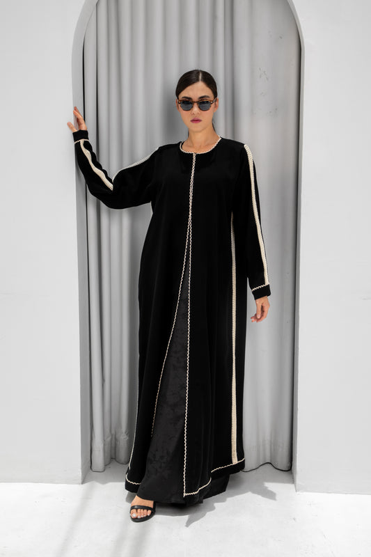 Prestige Black Abaya
