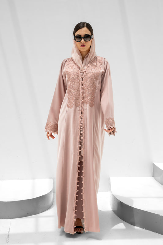 Ethereal Rose Abaya