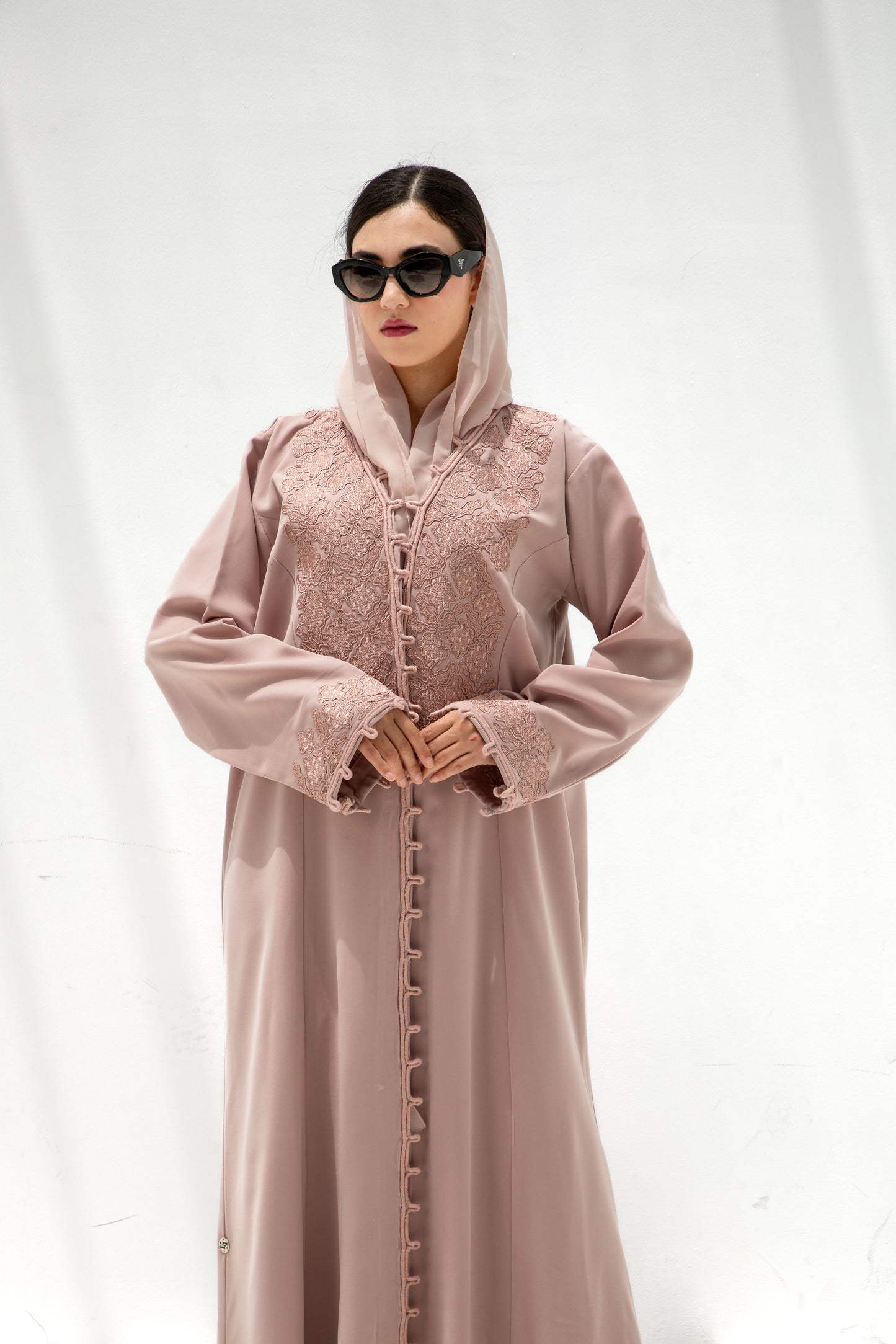Ethereal Rose Abaya