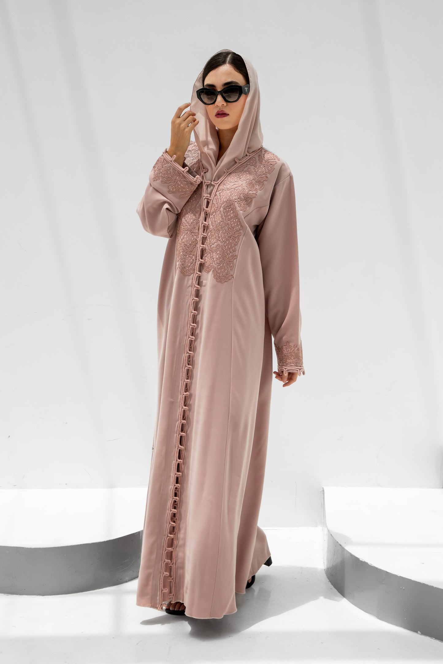 Ethereal Rose Abaya