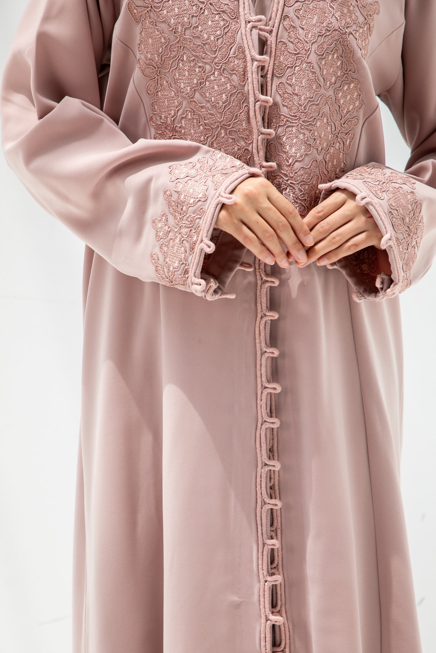 Ethereal Rose Abaya