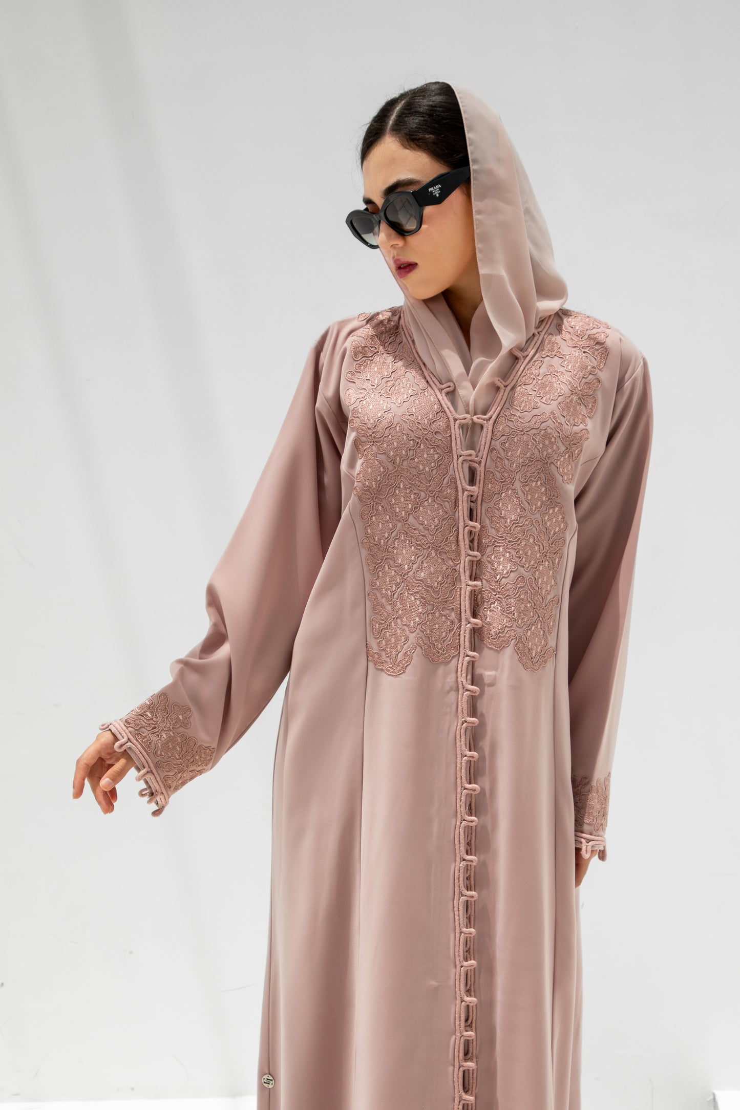 Ethereal Rose Abaya