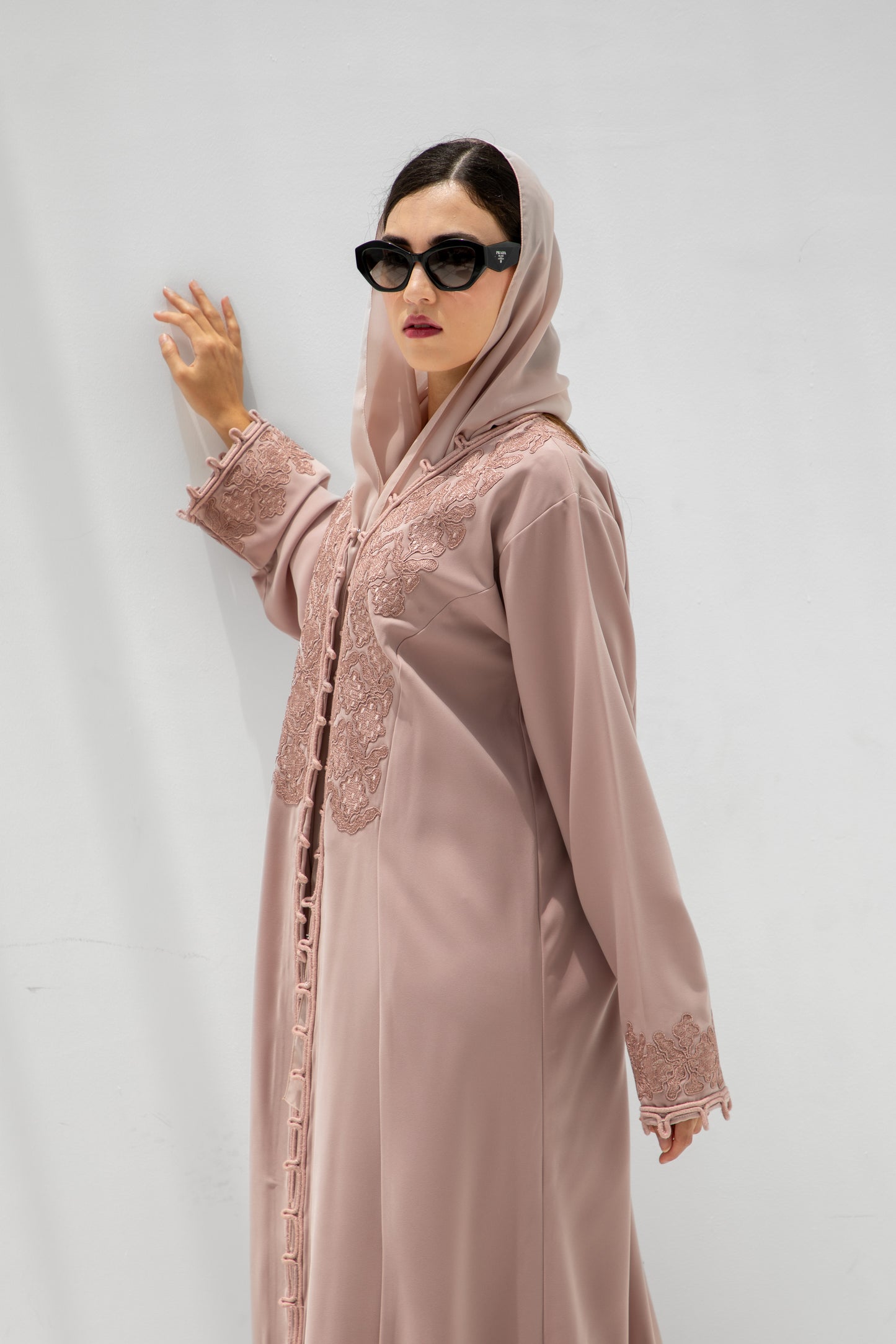 Ethereal Rose Abaya
