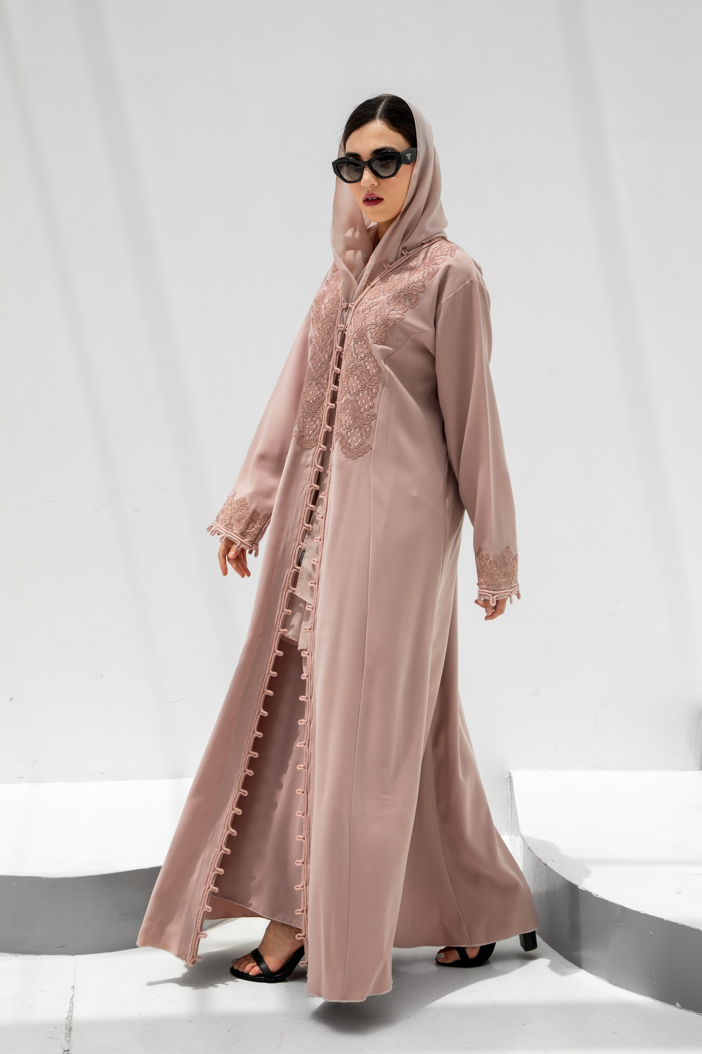 Ethereal Rose Abaya