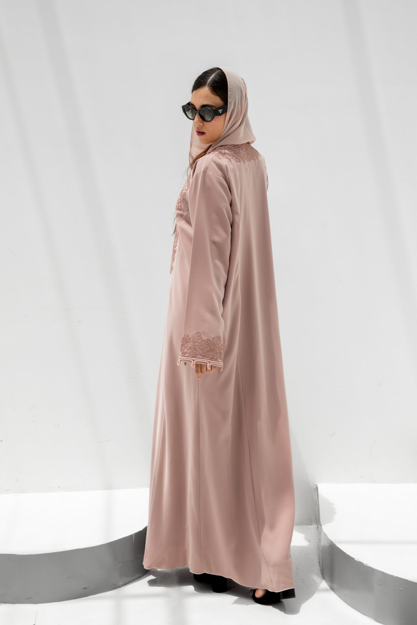 Ethereal Rose Abaya