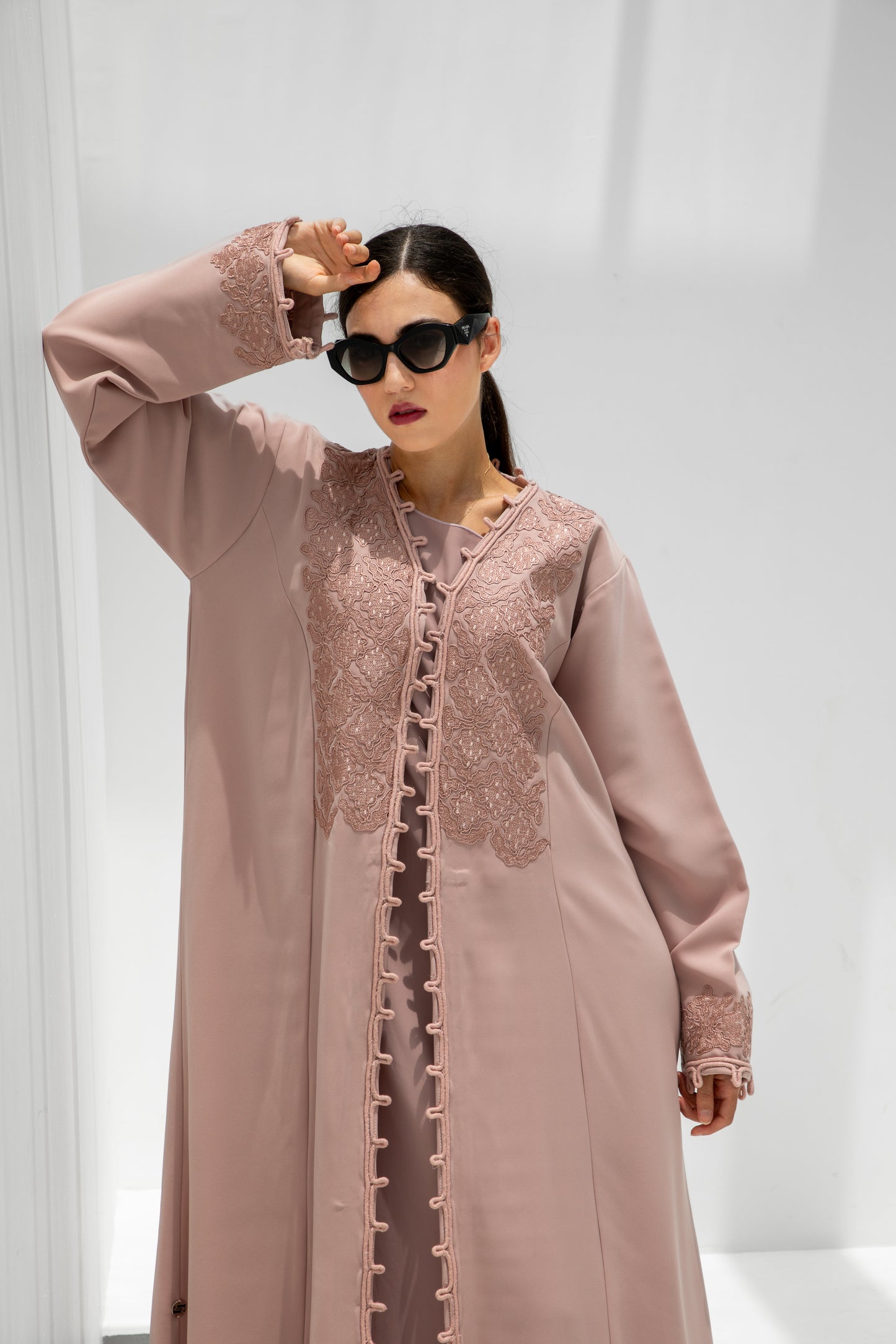 Ethereal Rose Abaya