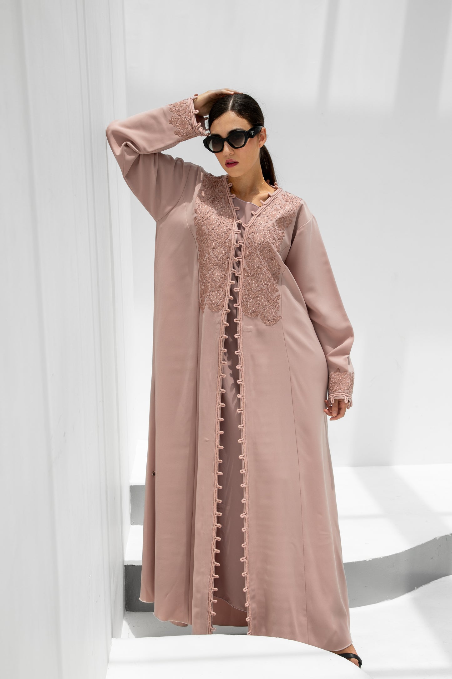 Ethereal Rose Abaya