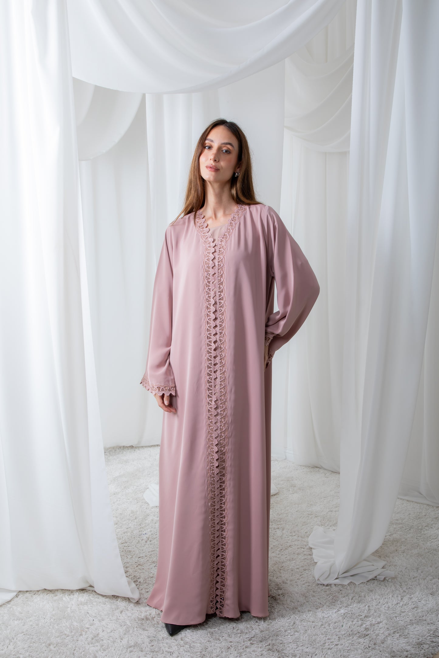 Rosette Elegance Abaya