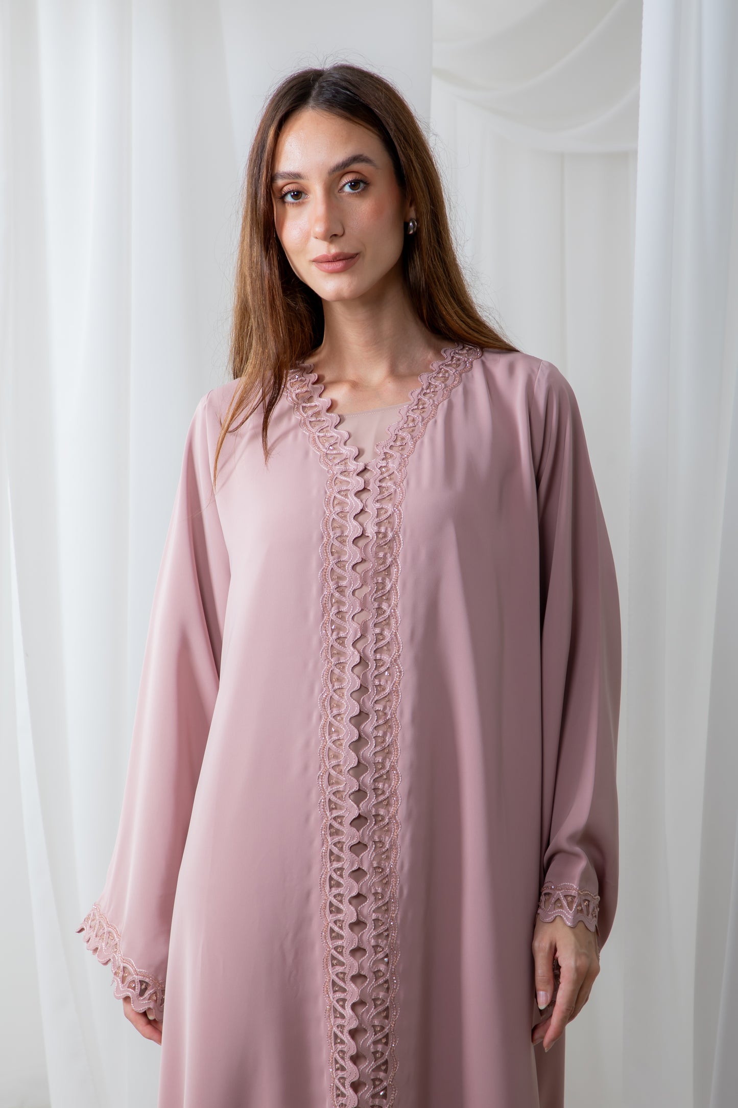 Rosette Elegance Abaya