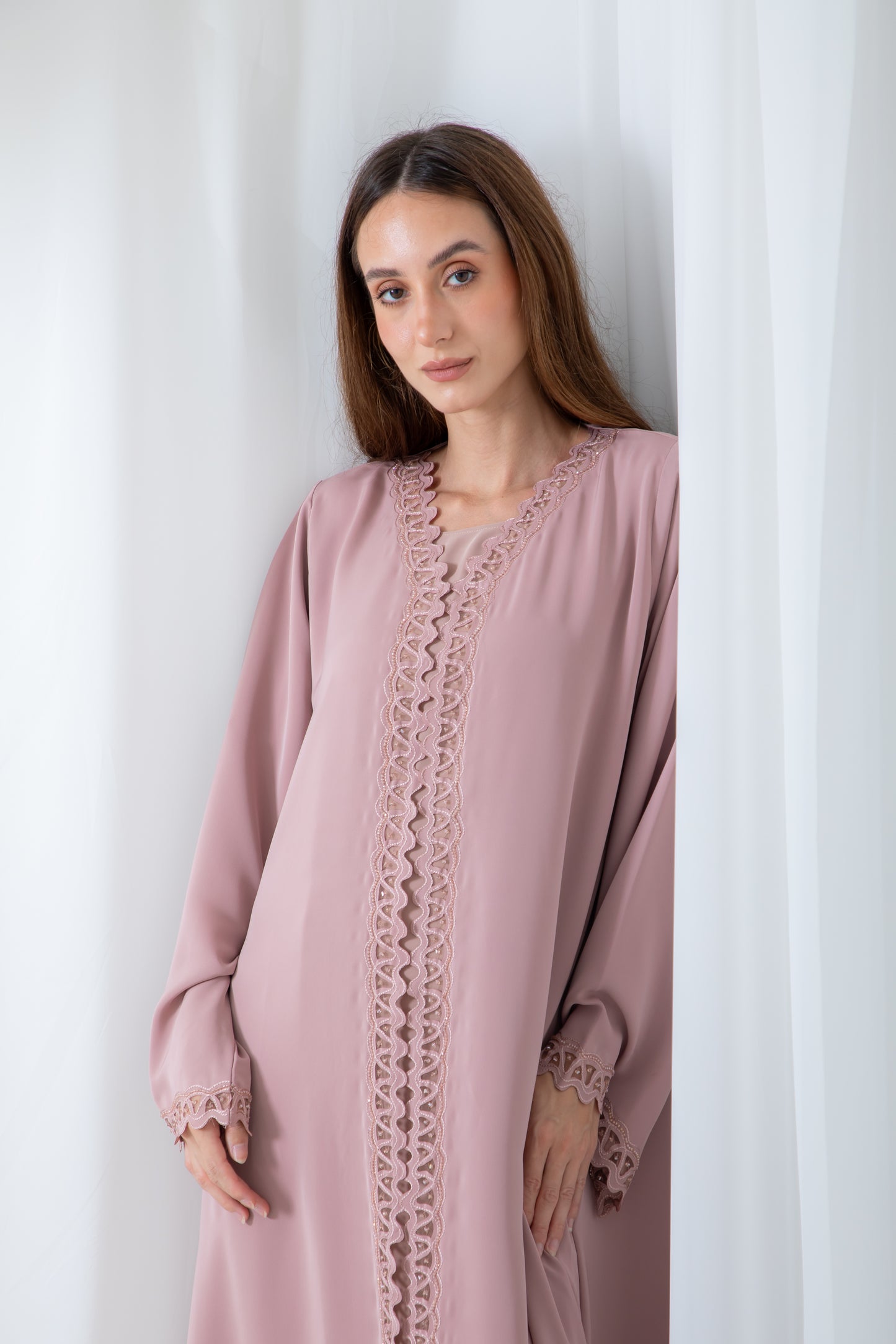 Rosette Elegance Abaya