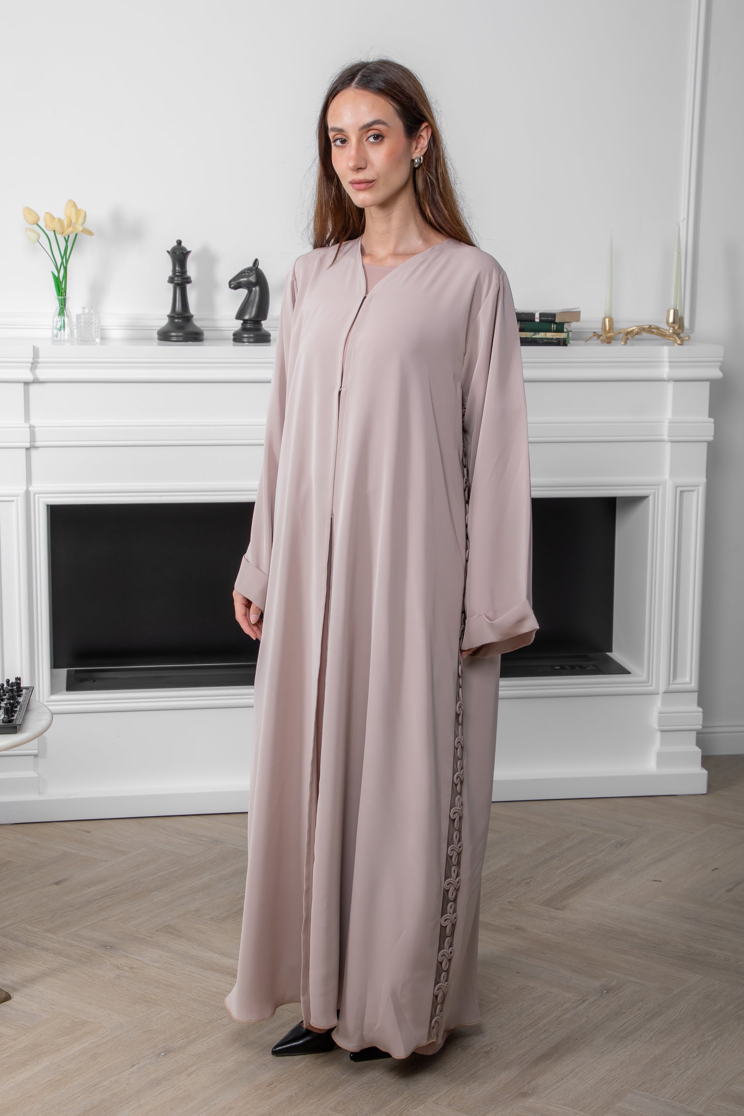 Velour Dune Abaya