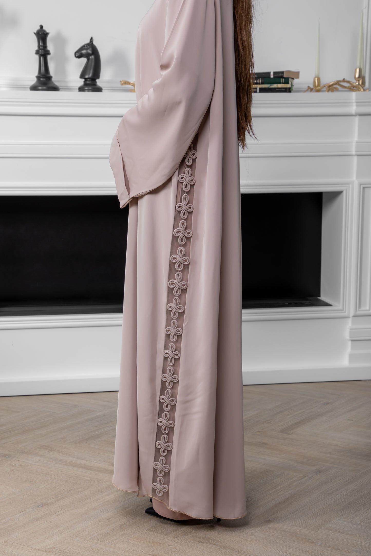 Velour Dune Abaya