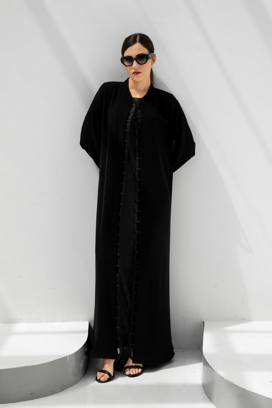 Black Loop Abaya