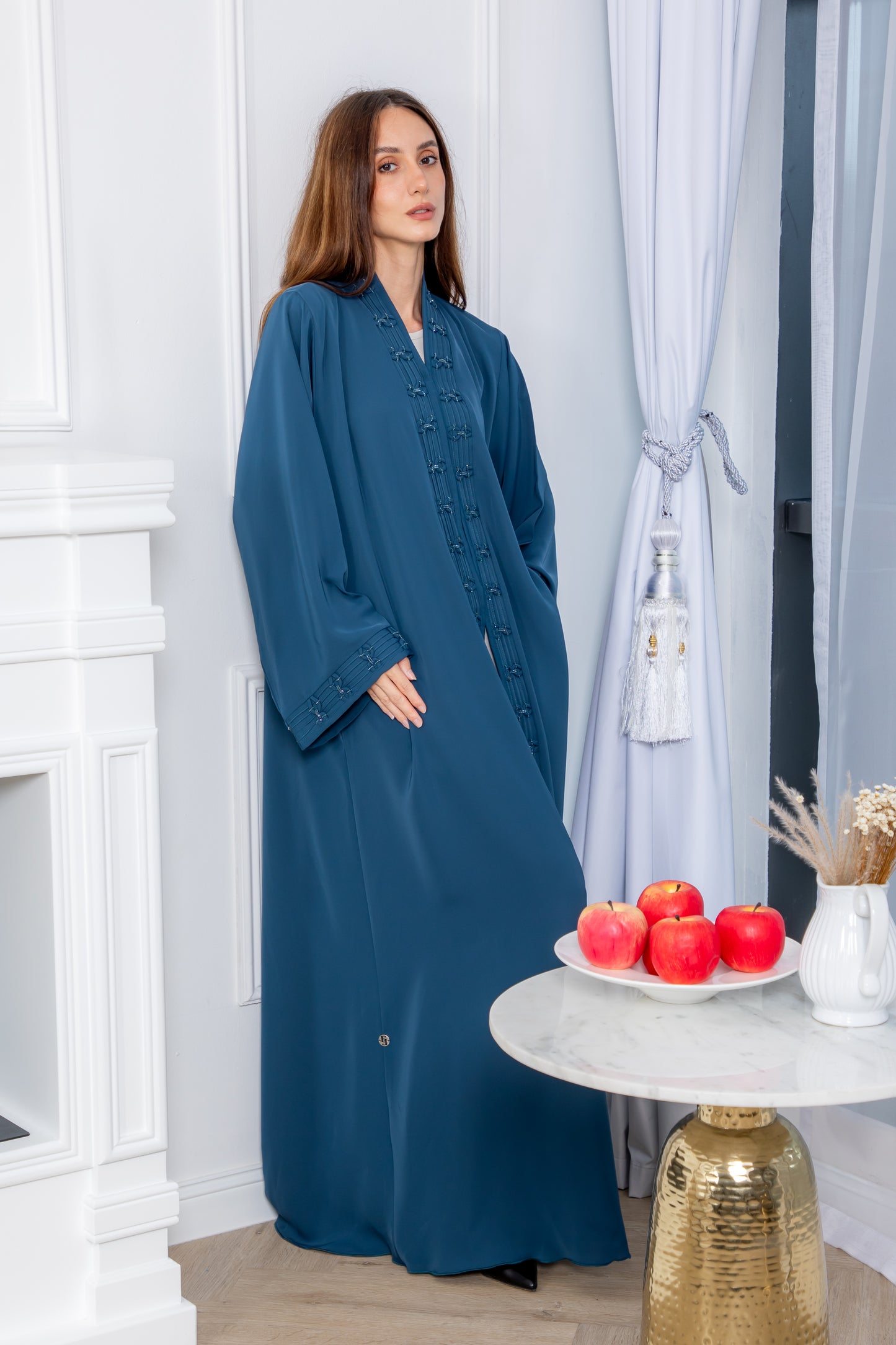 Azure Embellished Abaya
