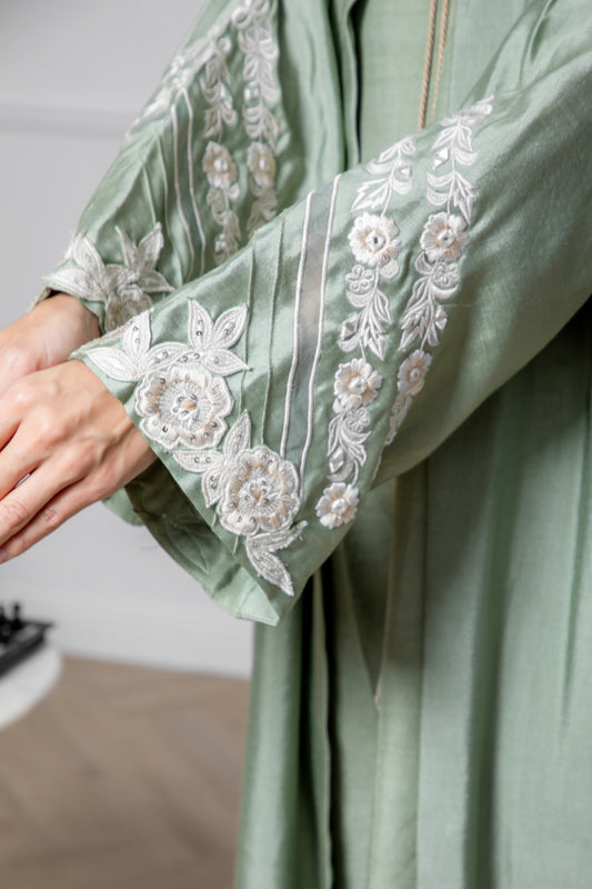 Jade Veil Abaya