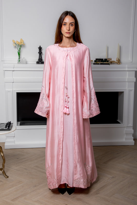 Blush Dew Abaya