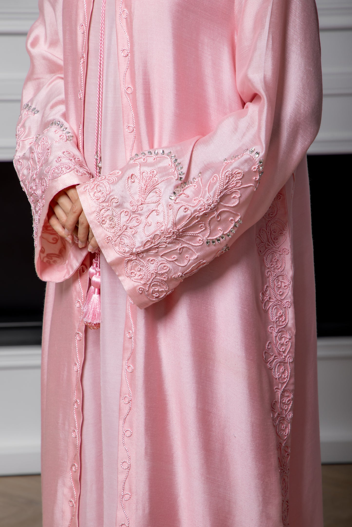 Blush Dew Abaya